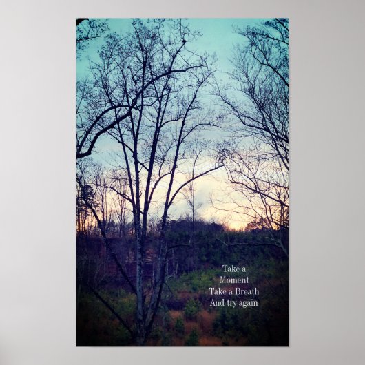 Affiche encourageante et motivante (Devant)