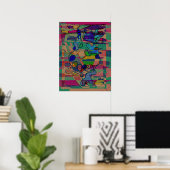 Affiche « Enticing Abstract » version alt 45 x 60  (Bureau à domicile)