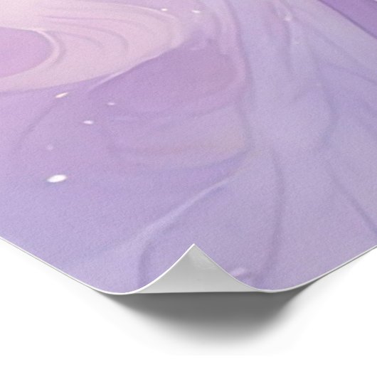 Affiche envoûtante sur la fée violette (Coin)