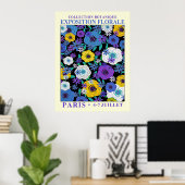 Affiche EP n° 8 de conception florale (Bureau à domicile)