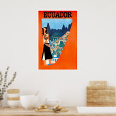 Affiche Équateur (Cuisine)