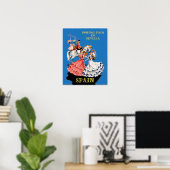 Affiche Espagne (Bureau à domicile)