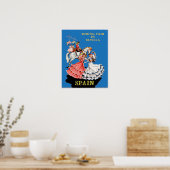 Affiche Espagne (Cuisine)