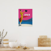 Affiche Espagne (Cuisine)