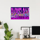 affiche espagne barcelone (Bureau à domicile)
