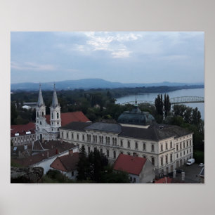 Affiche Esztergom Hongrie
