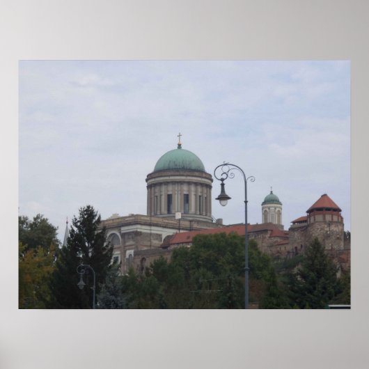 Affiche Esztergom Hongrie (Devant)