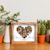 AFFICHE ET IMPRIME COLLAGE CŒUR ANNIVERSAIRE