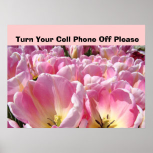 Affiche Éteignez Votre Téléphone Cellulaire S'il V
