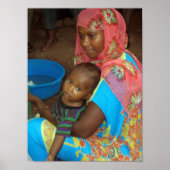 Affiche éthiopienne mère et enfant (Devant)
