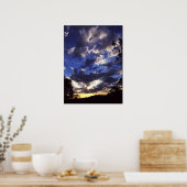 Affiche étincelante Skyscape (Cuisine)