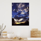 Affiche étincelante Skyscape (Cuisine)