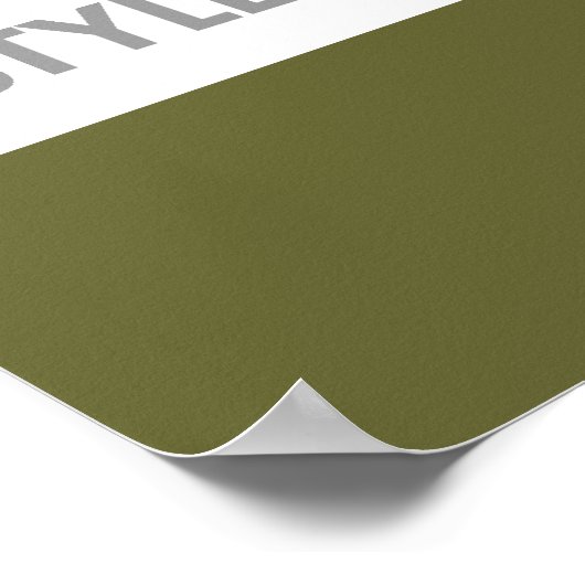 Affiche étiquette bande de cassette (Coin)