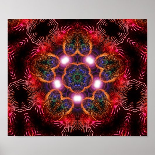 affiche étoile rose (Devant)