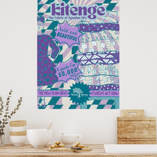 Affiche étudiante TNU Kintege (Cuisine)