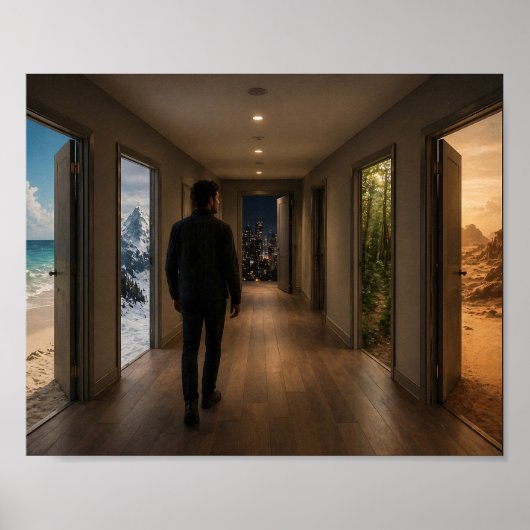 Affiche Every Door Leads Somewhere (Devant)