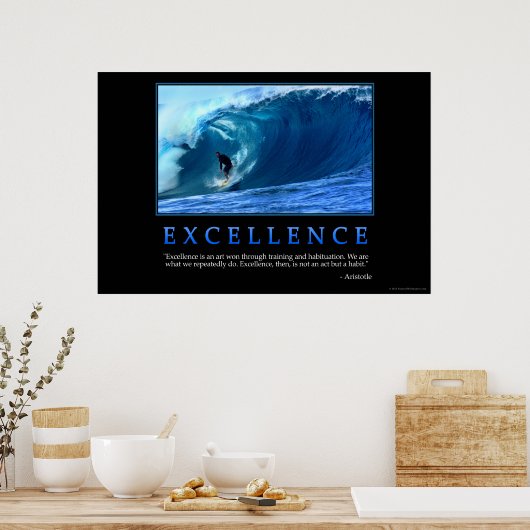 Affiche Excellence (Cuisine)