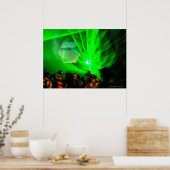 Affiche extérieure lumières laser (Cuisine)