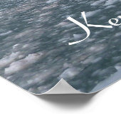 Affiche Extraordinaire du glacier de l'Alaska Kena (Coin)