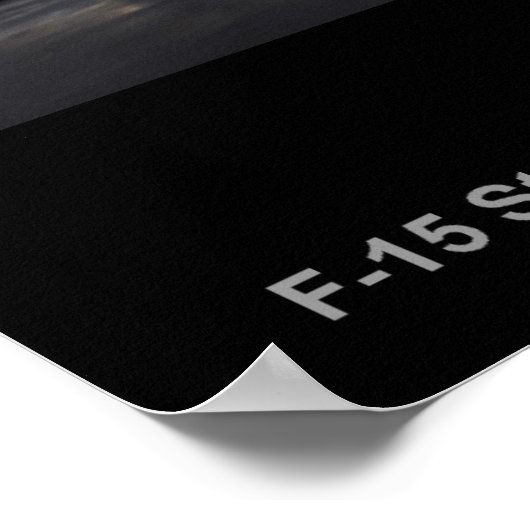 Affiche F-15 Strike Eagles (Coin)