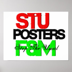 Affiche F&M™ de STU.™