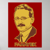 Affiche FA Hayek (Devant)