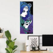 Affiche Fae Rituel Lunaire Céleste "Soma" (Bureau à domicile)