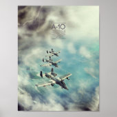 Affiche Fairchild Republic A-10 Thunderbolt II (Devant)