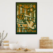 Affiche Faire l'amour pas la guerre (Cuisine)