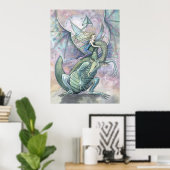 Affiche Fairy Dragon par Molly Harrison (Bureau à domicile)