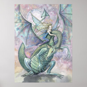 Affiche Fairy Dragon par Molly Harrison