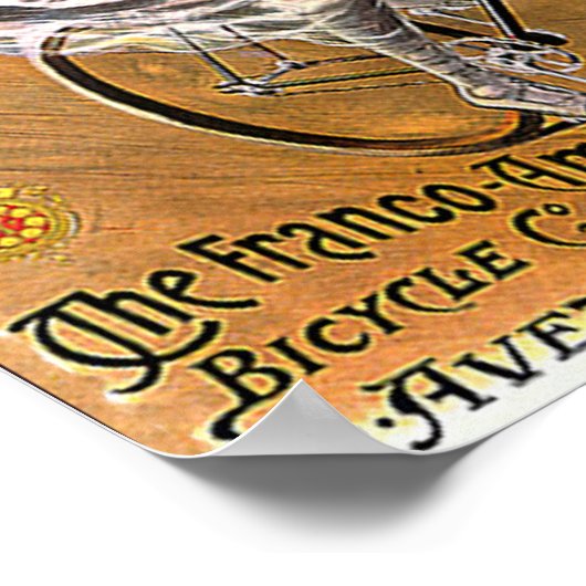 Affiche Falcon Bicyclette (Coin)