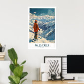 Affiche Falls Creek Australie 1 (Bureau à domicile)
