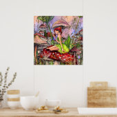 Affiche Fantastique de Champignons (Cuisine)