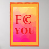 Affiche FCC YOU (Devant)