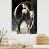 Affiche FD2 Croissant de Lune Enchanté Déesse 13 (Cuisine)