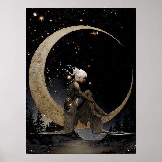 Affiche FD2 Enchanted 4 Goddess du Croissant de Lu (Devant)