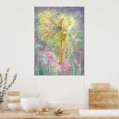 Affiche Fée Fleur Étoile Dorée (Cuisine)