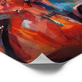 affiche féminine violoncelle (Coin)