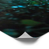 Affiche Fille Papillon Fantaisiste (Coin)