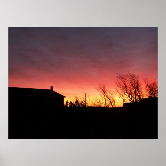 Affiche Fire Sky (Devant)