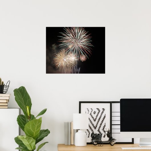 Affiche Fireworks 131 (Bureau à domicile)