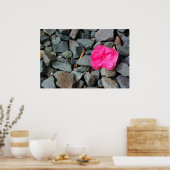 Affiche "Fleur dans la toux" (Cuisine)