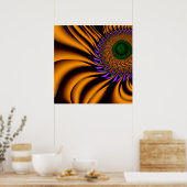 Affiche Fleur Flamboyante (Cuisine)