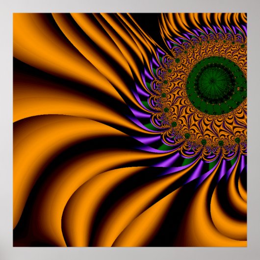 Affiche Fleur Flamboyante (Devant)