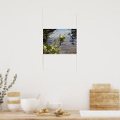 Affiche Fleur Jaune au Grand Canyon (Cuisine)
