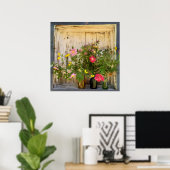 Affiche fleur sauvage (Bureau à domicile)