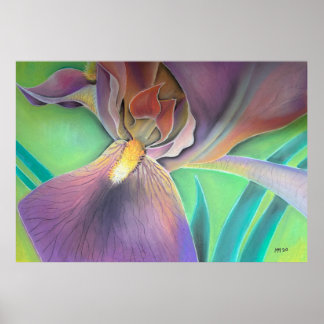 Affiche florale colorée | Impression botanique mod