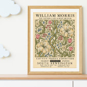 Affiche florale de William Morris | Botanique vint