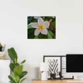 Affiche florale hawaïenne (Bureau à domicile)